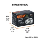 Broquero 3/8' con llave, cuerpo estriado, TRUPER EXPERT 4