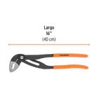 Pinza de extensión 16', mango de PVC, TRUPER 3