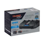 Cargador dual de baterías de ion litio 20V, TRUPER MAX 5