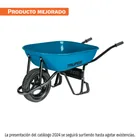 Carretilla 5.5 ft3 Imponchable, bastidor tubular, TRUPER 1