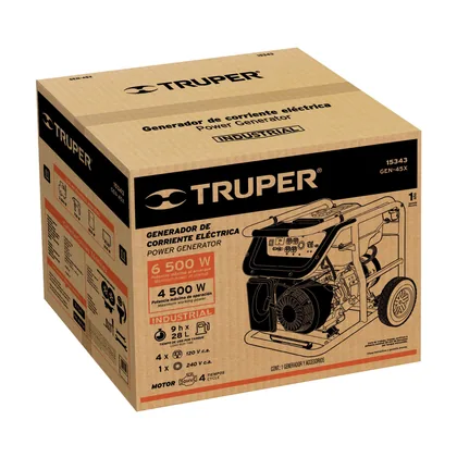 Caja de empaque de repuesto para GEN-45X, TRUPER