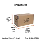Cinta doble cara de 25 mm x 10 m, TRUPER 5
