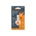 Broca para router, media caña, 5/8', TRUPER 4