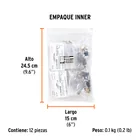Bolsa con 2 carbones de repuesto para ROEL-30N2, TRUPER 3