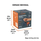 Bomba presurizadora jet hierro 1 HP con control, TRUPER 7