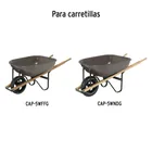 Bastidor de madera 37 x 37 mm para carretillas grises PRETUL 2