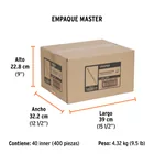Broca multimaterial 1/8 x 3', TRUPER 7