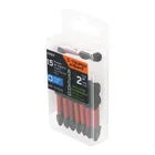 Estuche con 15 puntas de cruz PH2 de impacto largo 2' 6