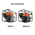 Kit tapón y empaque p/contenedor de aceite p/motobomba 4' 2