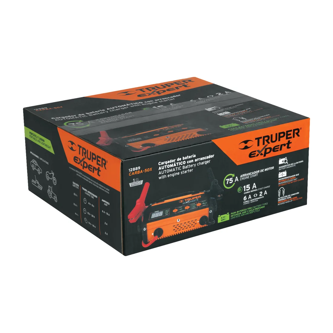 Caja de empaque de repuesto para CARBA-50X, TRUPER
