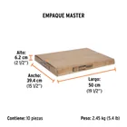 Caja de empaque de repuesto para CARBA-50, TRUPER 2