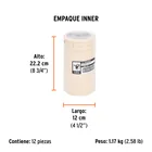 Cinta masking tape de 3/4' x 50 m, TRUPER 4