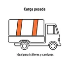 Sujetador con matraca carga máxima 6000 kg, TRUPER 2