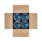 Cinta masking tape azul de 3/4' x 50 m para pintor, TRUPER 2