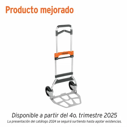 Diablo de carga, plegable de aluminio, 170 kg, TRUPER