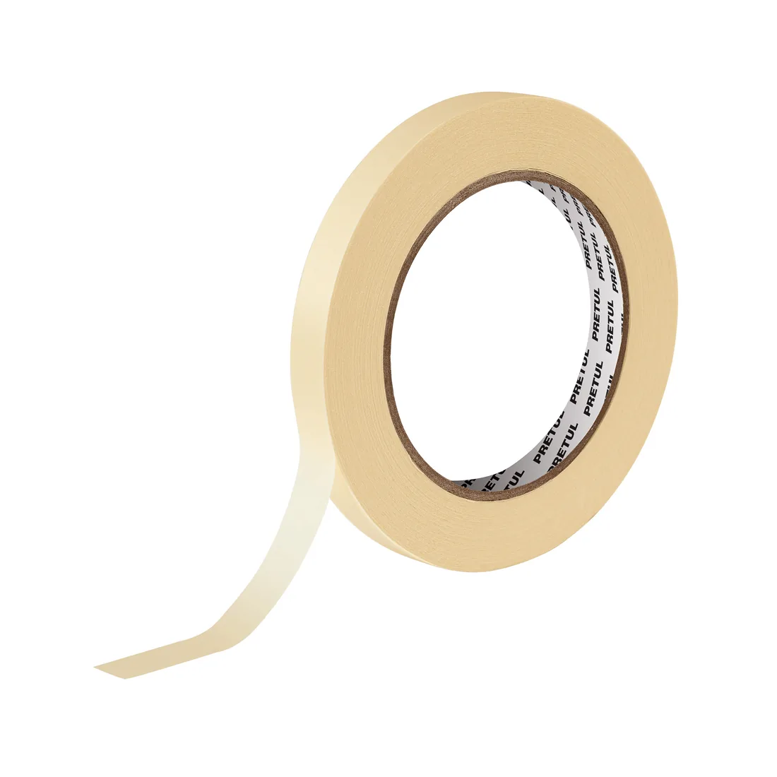 Cinta masking tape de 1/2' x 50 m, PRETUL