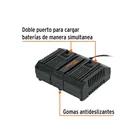 Cargador dual de baterías de ion litio 20V, TRUPER PRO 2