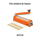 Juego de 5 piezas, resistencia para selladora 20 cm TRUPER 2