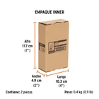 Broquero 1/4' con llave, cuerpo estriado, TRUPER EXPERT 5