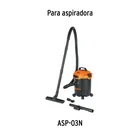 Filtro de cartucho HEPA para aspiradora ASP-03N, TRUPER 2