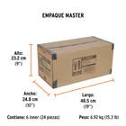 Juego de 8 brocas clavacote para madera, TRUPER 8