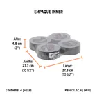 Cinta negra para ducto 50m x 48mm, espesor 0.19mm, TRUPER 6