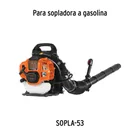 Tubo corrugado de repuesto para SOPLA-53, TRUPER 2