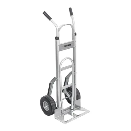 Diablo de carga de aluminio con base abatible 250 kg, TRUPER