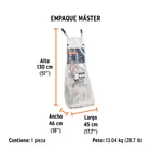 Diablo de carga de aluminio con base abatible 250 kg, TRUPER 6