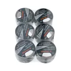 Cinta negra para ducto 10 m x 48 mm, espesor 0.19 mm, TRUPER 4