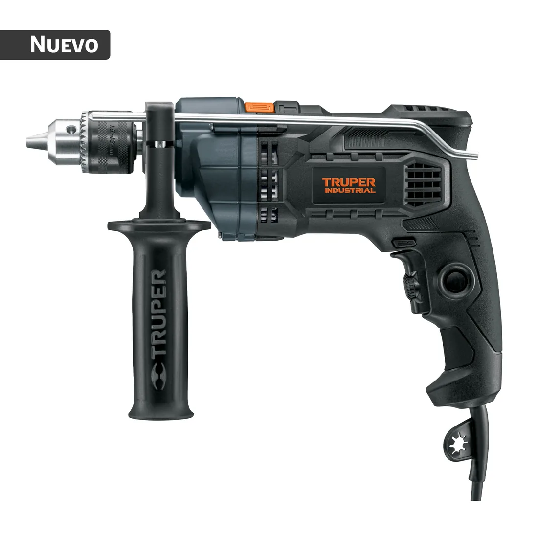 Rotomartillo/destornillador 1/2', 800W, TRUPER INDUSTRIAL