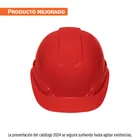 Casco de seguridad, ajuste de matraca, rojo, TRUPER 1