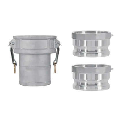 Juego de conexiones rápidas para manguera 4' para motobomba