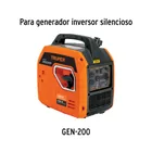 Bujía para generador silencioso GEN-200, TRUPER 2