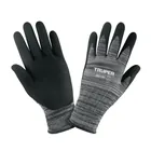 Guantes de nylon recubiertos de nitrilo arenoso, XCH, TRUPER 1