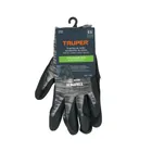 Guantes de nylon recubiertos de nitrilo arenoso, XG, TRUPER 2