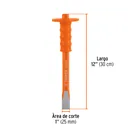 Cincel de corte frío 1 X 12' con grip, TRUPER 3
