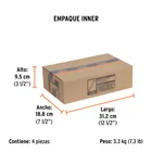 Cincel de corte frío 1 X 12' con grip, TRUPER 4