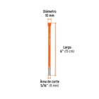 Cincel de corte frío de 5/16 X 6', TRUPER 3