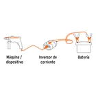 Inversor de corriente de 1200 W con puertos USB, TRUPER 6