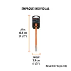 Cincel de corte frío de 3/8 X 6', TRUPER 5