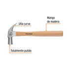 Martillo cabeza cónica 29 mm uña curva, mango madera, TRUPER 2