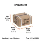 Cincel de corte frío de 1/2 X 6', TRUPER 7
