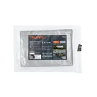 Lona de polietileno reforzada 5 x 5 m, gris, 180g/m2, TRUPER 4