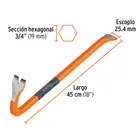 Barreta de uña de 3/4' x 45 cm, TRUPER 3