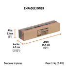 Cincel de corte frío de 1/2 X 8', TRUPER 6