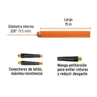 Manguera para compresor, de PVC, 15m x 3/8', TRUPER 2