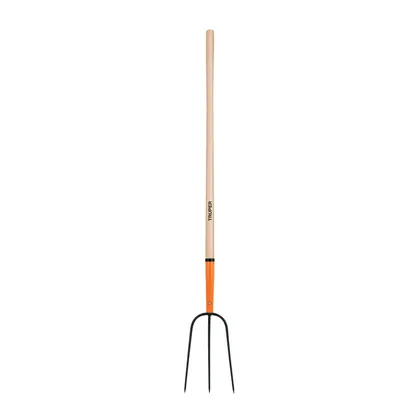 Bieldo para paja, 3 dientes, mango largo 48', TRUPER