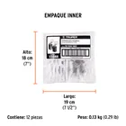 Bolsa con 2 carbones de repuesto para ROU-NX3, TRUPER 4