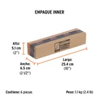 Cincel de corte frío de 5/8 X 8', TRUPER 6